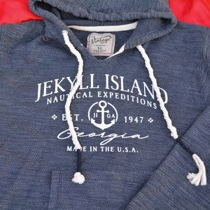 Men's XL U.S. Vintage Hoodie by Exist USA